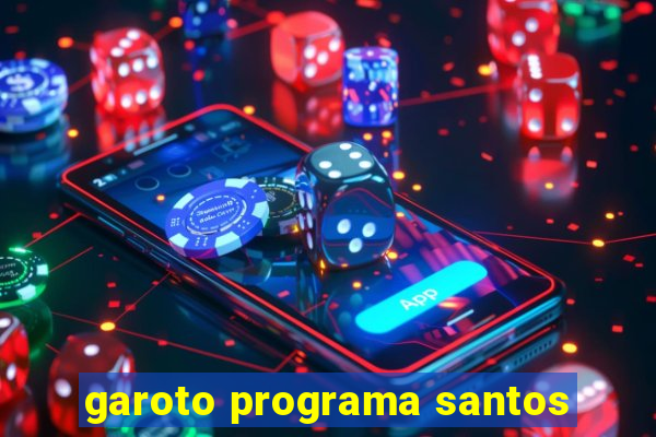 garoto programa santos